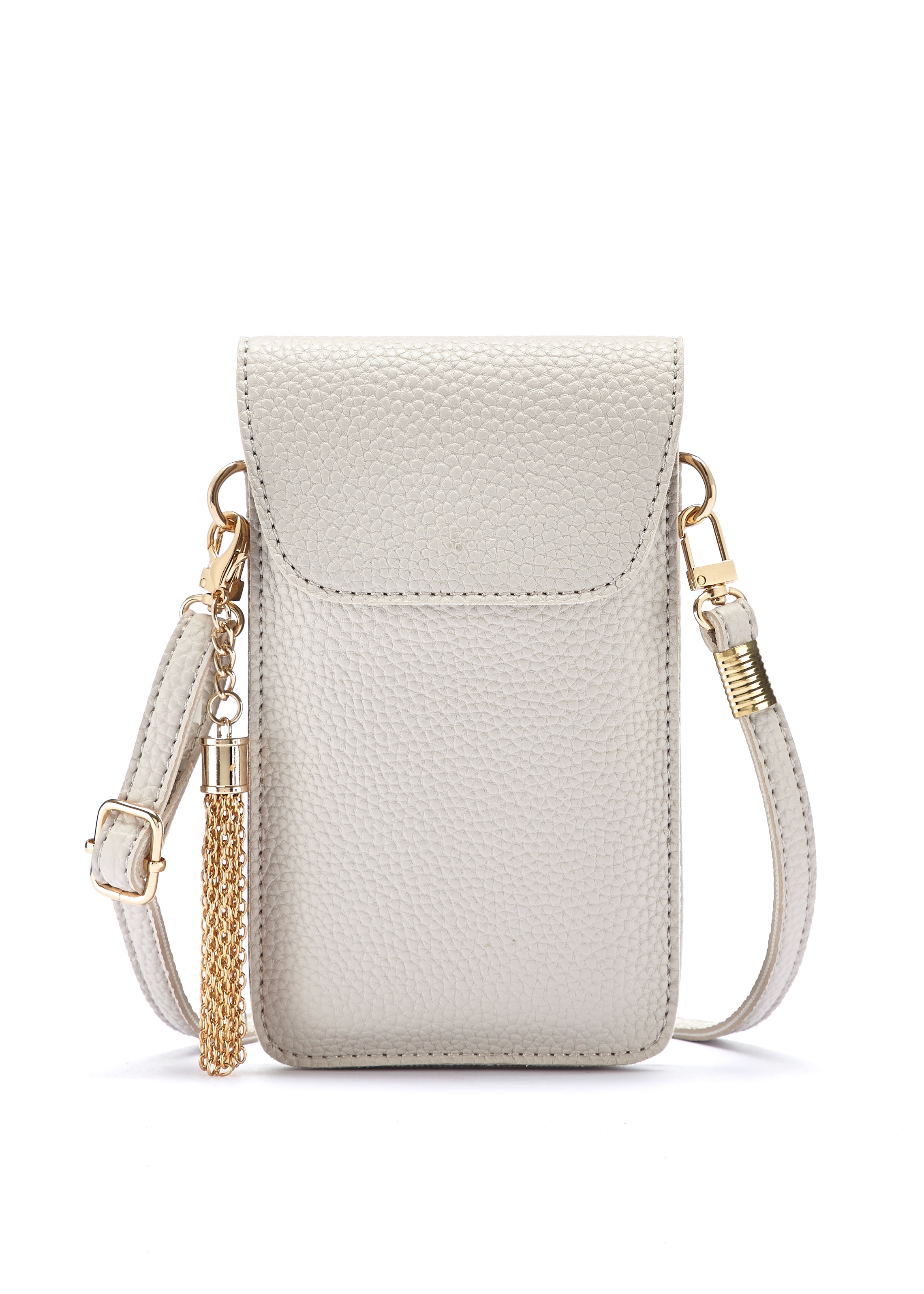 LASCANA Umhängetasche »Handytasche«, mit Sichtfenster, Minibag, Crossbody Bag, VEGAN