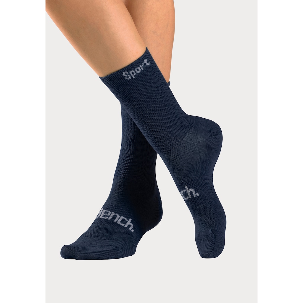 Bench. Sportsocken, (Packung, 6 Paar), mit antibakterieller Feuchtigkeitsregulierung