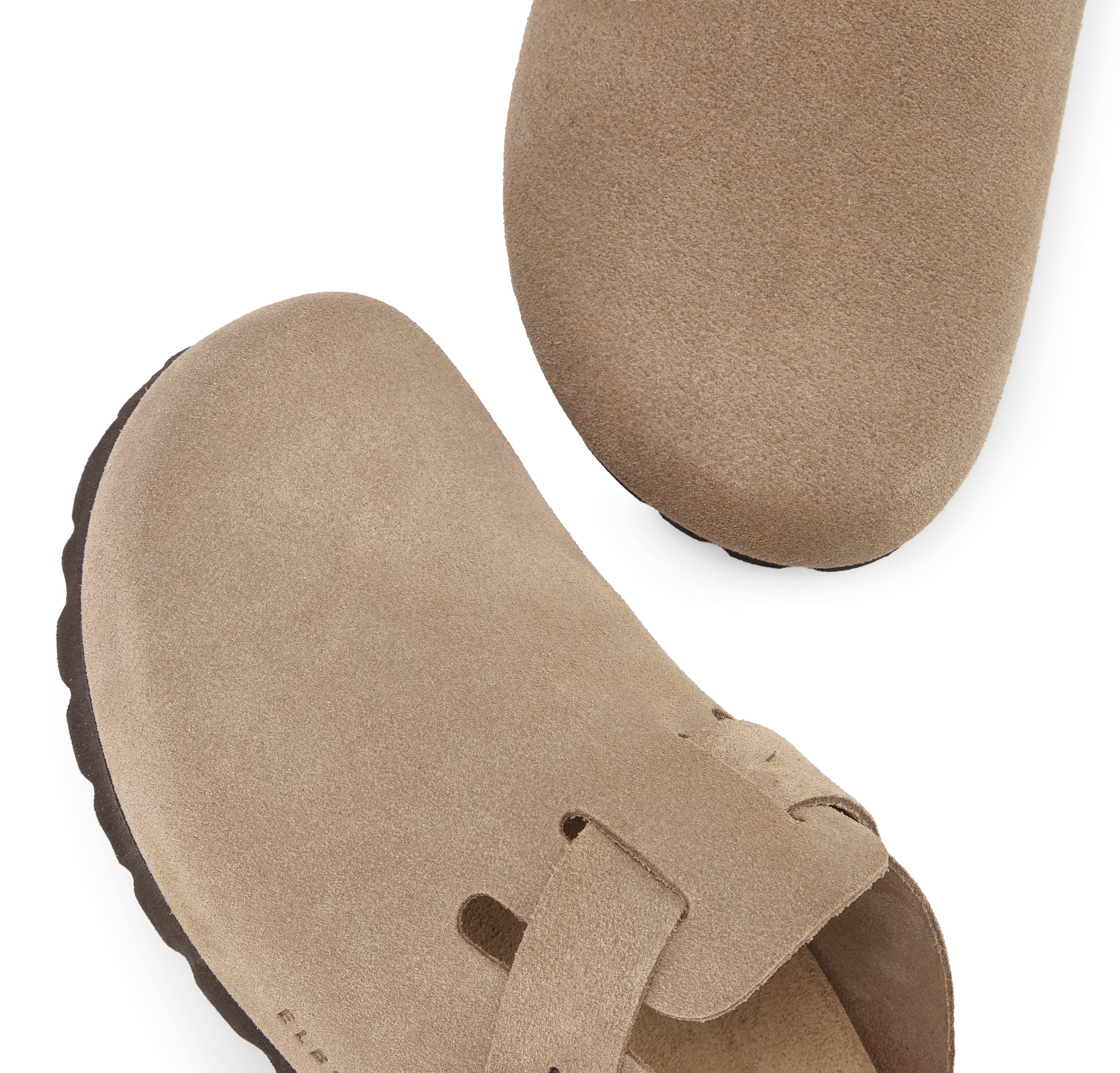 Elbsand Pantolette »Sandale, Mule, Sommerschuh, Lederpantolette«  NOUVEAU en cuir avec semelle intérieure en liège souple