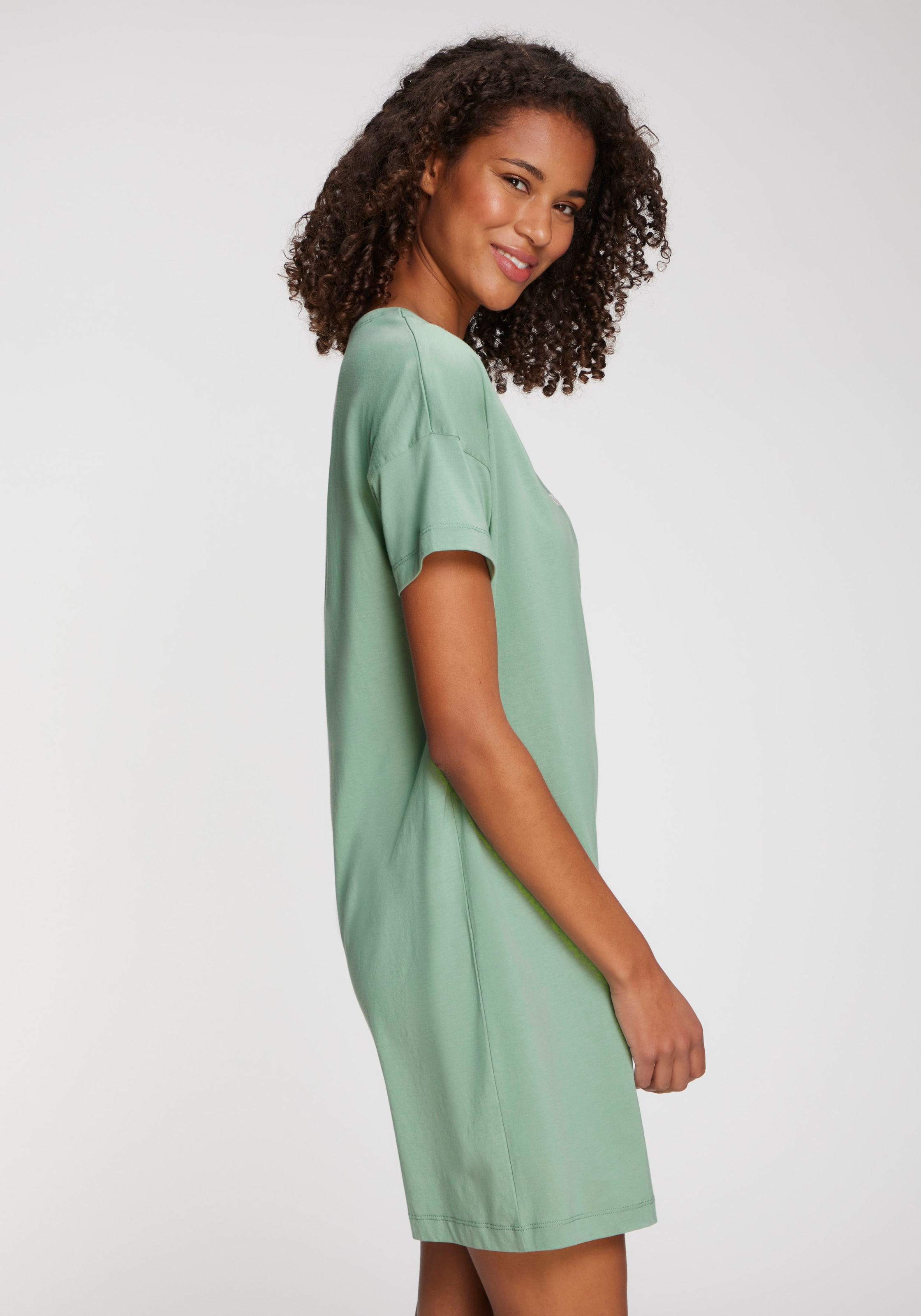 s.Oliver Nachthemd mit kleinem Frontprint