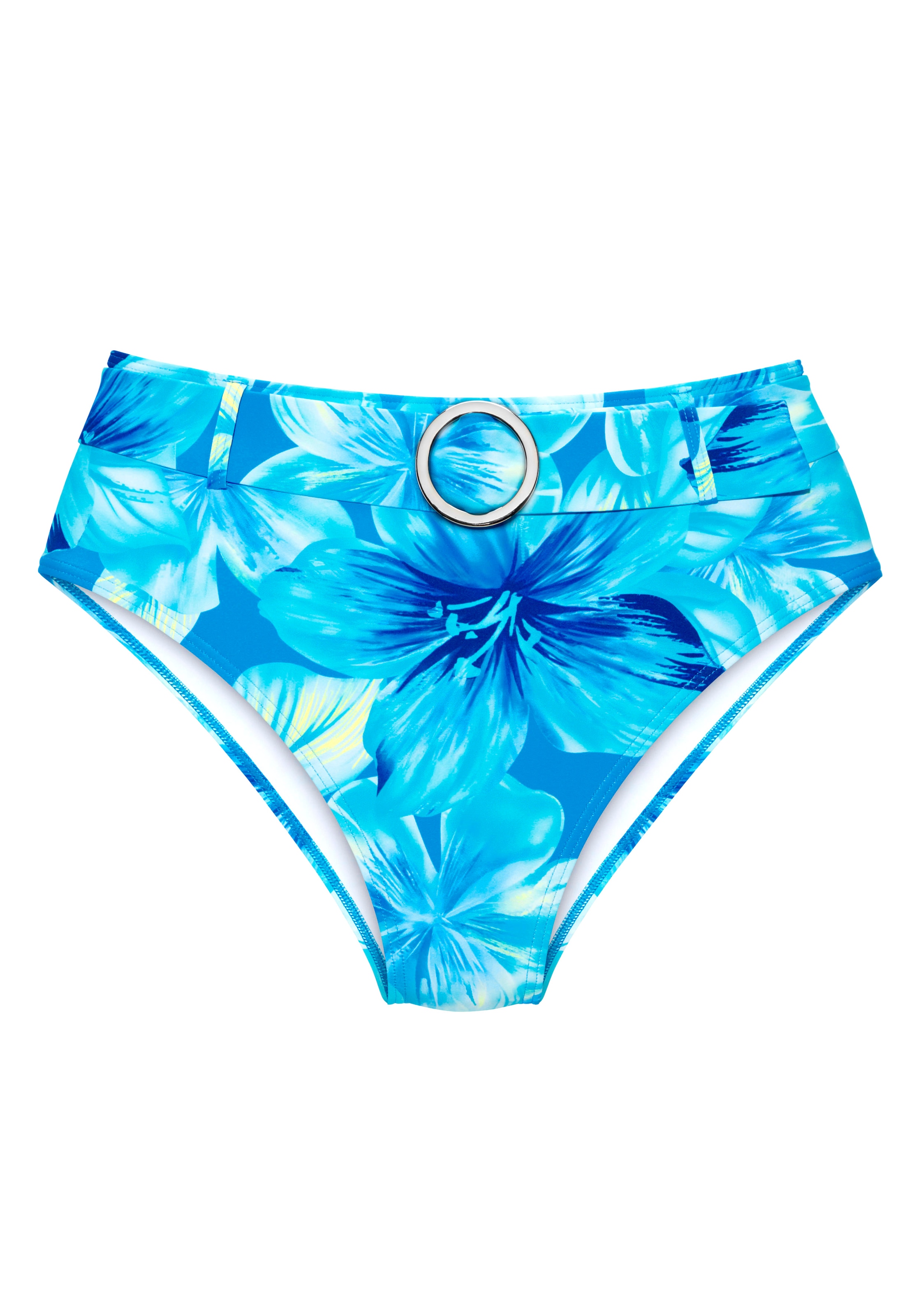 s.Oliver Pantalon de bikini taille haute »Jayce« mit breitem Gürtel
