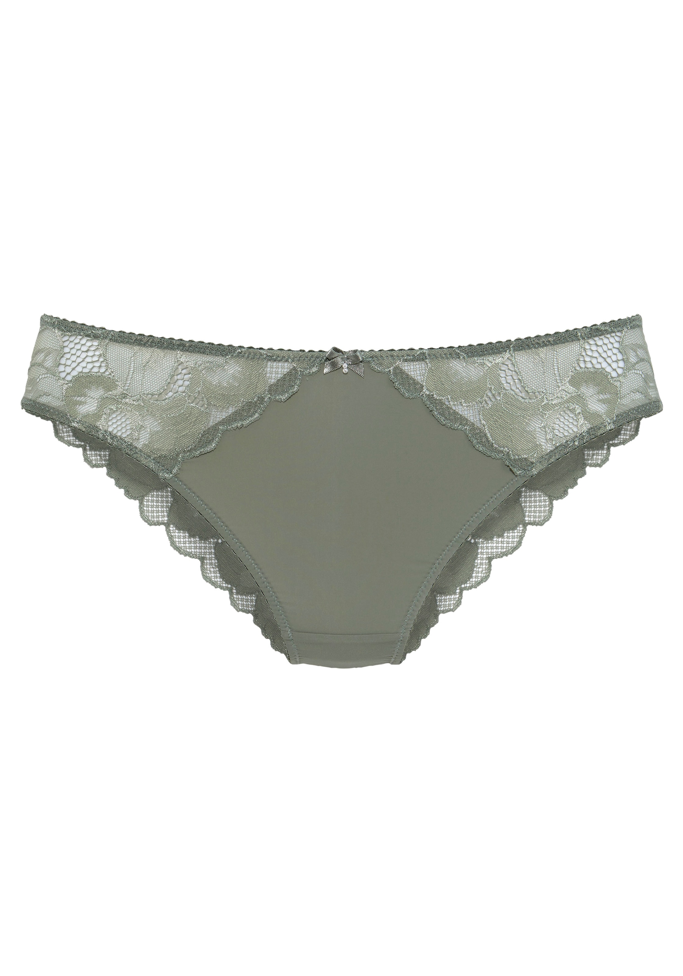 LASCANA Slip »Mably«, mit schönen Spitzeneinsätzen