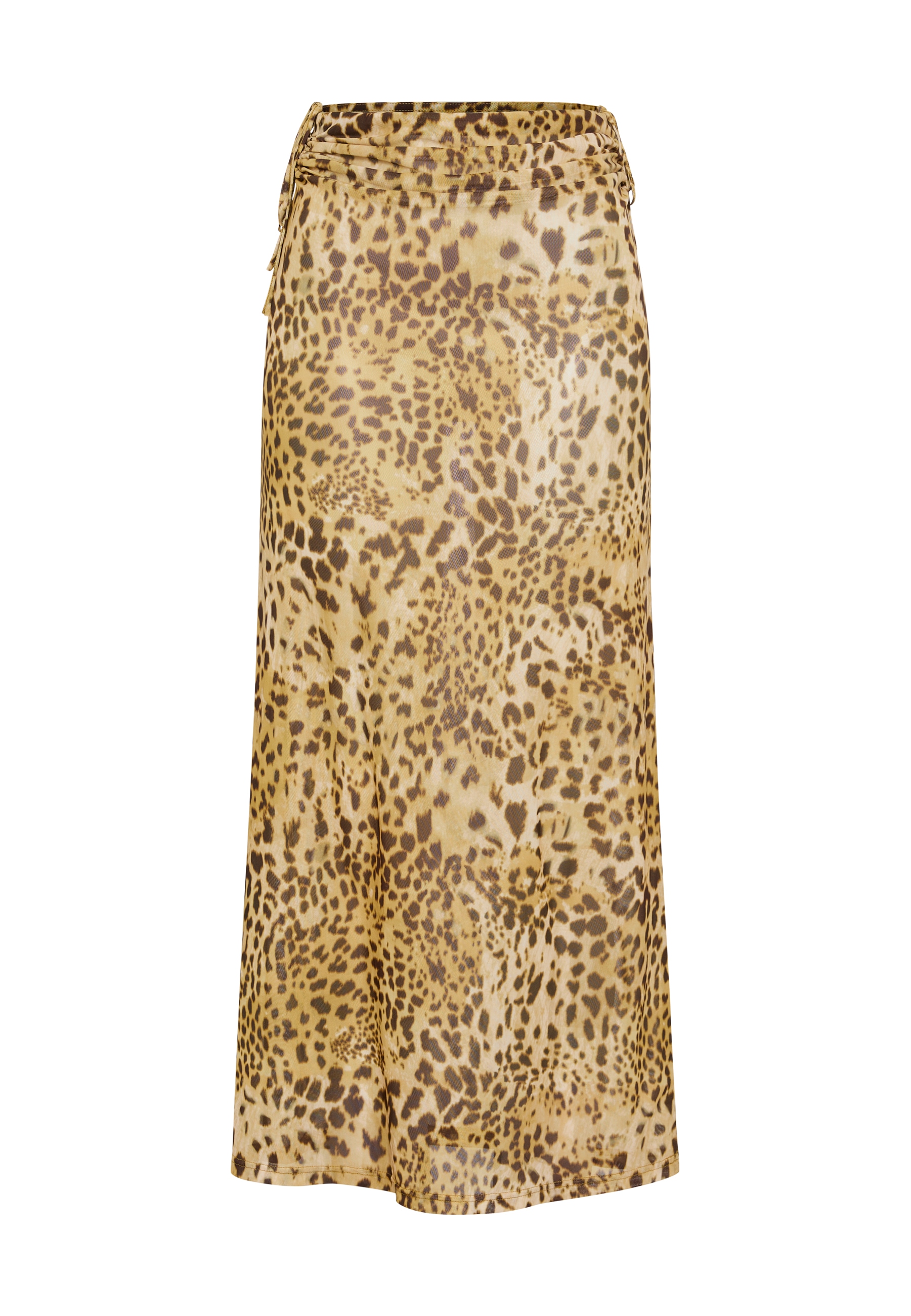 LSCN by LASCANA Jupe en maille in Maxilänge mit Animaldruck