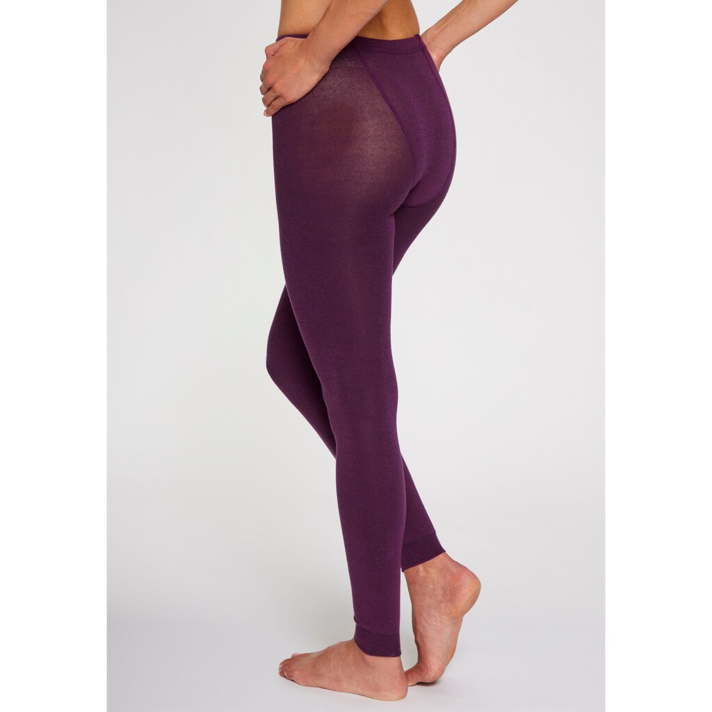 Lavana Strickstrumpfleggings, Thermosan, fein gestrickt, weich und elastisch