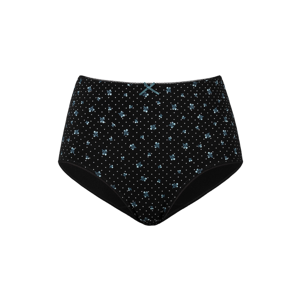petite fleur Taillenslip, (6er-Pack), aus elastischer Baumwolle