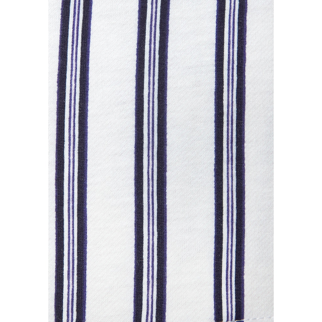 s.Oliver Pyjamashorts, mit schönem Allover-Print