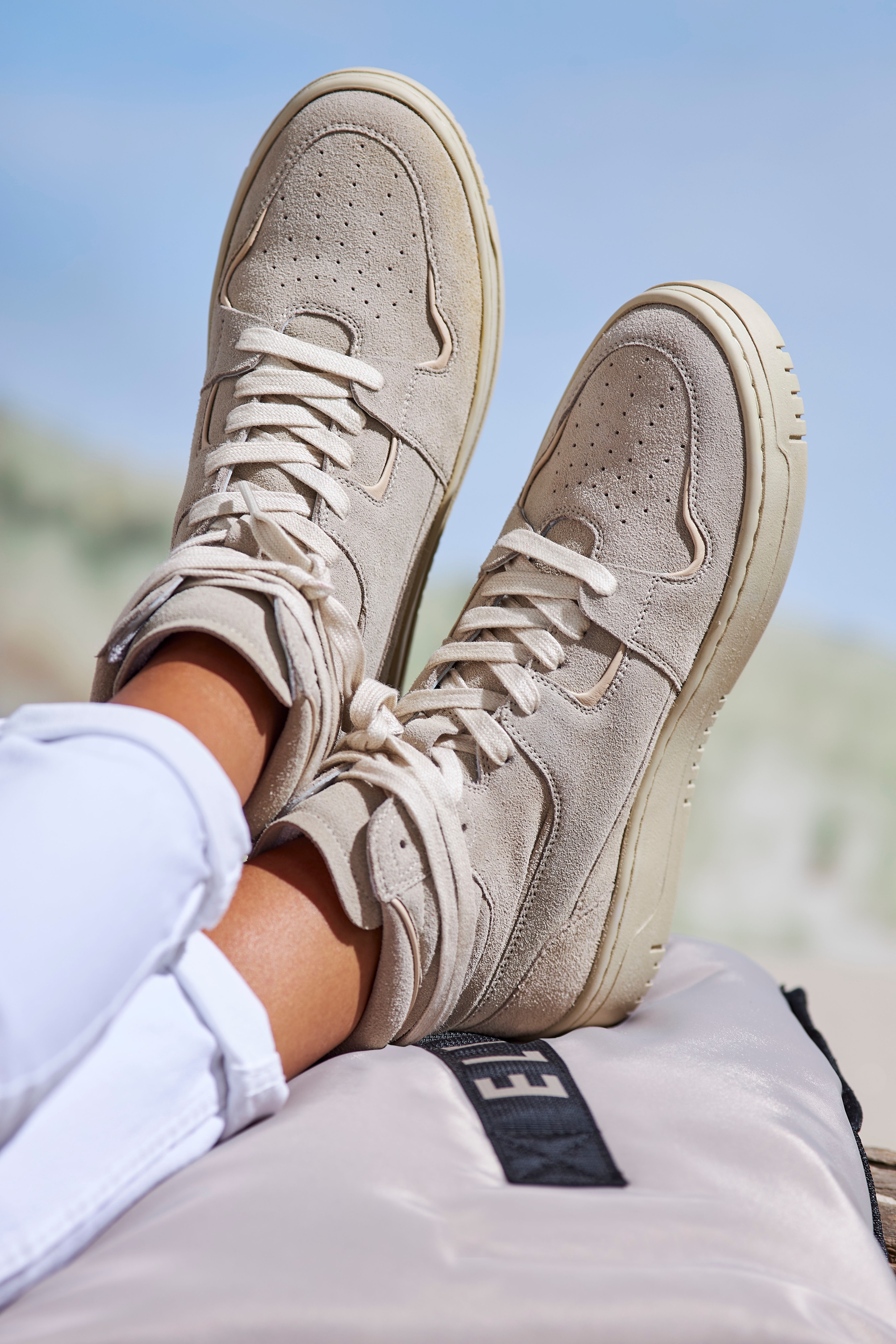 Elbsand Shopper »Schultertasche«, grosse Handtasche, Henkeltasche, Tragetasche, als Badetasche VEGAN