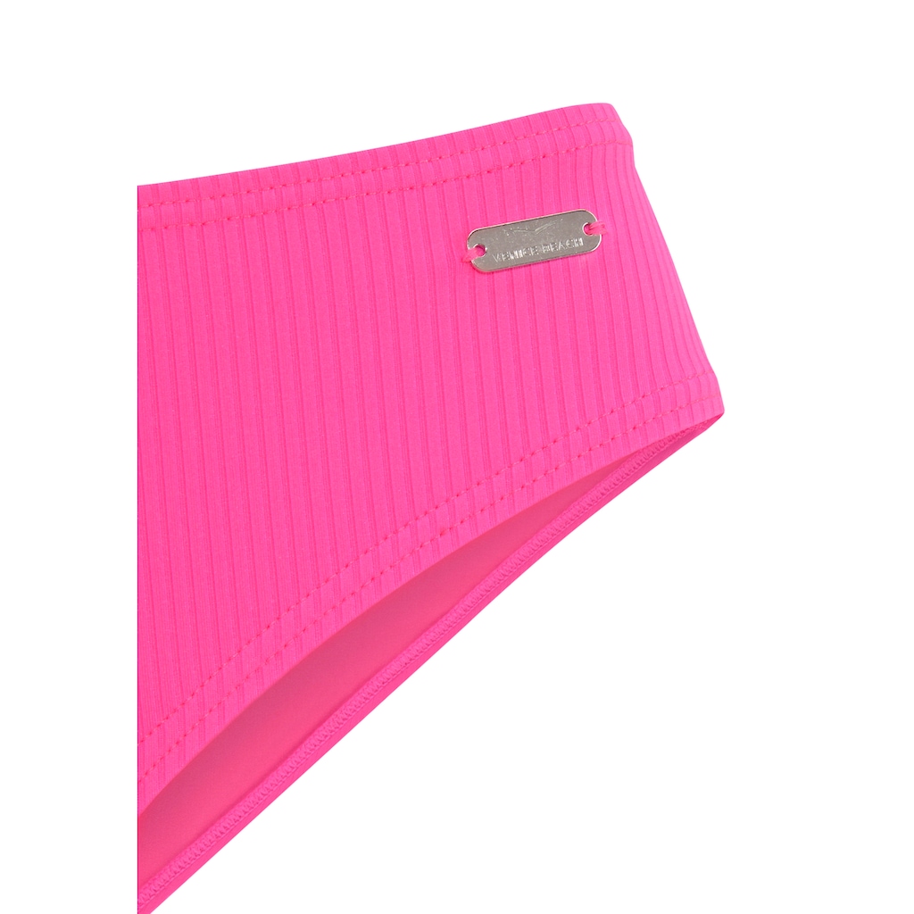 Venice Beach Bikini-Hose »Lucky«, aus gerippter Strukturware