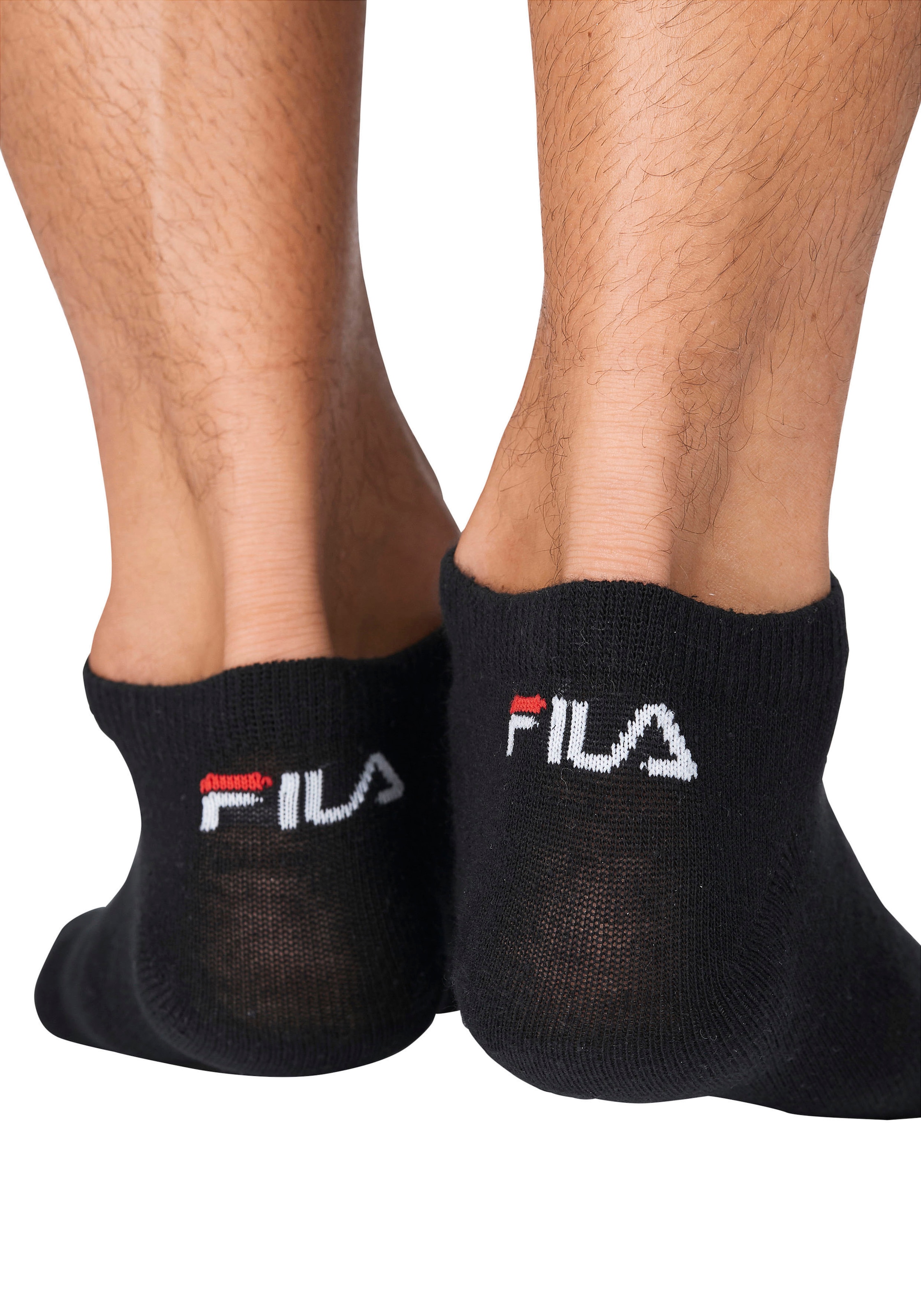 Fila Chaussettes »UNISEX INVISIBLE PLAIN SOCKS« 6 cuis tlg. mit eingestricktem Logo