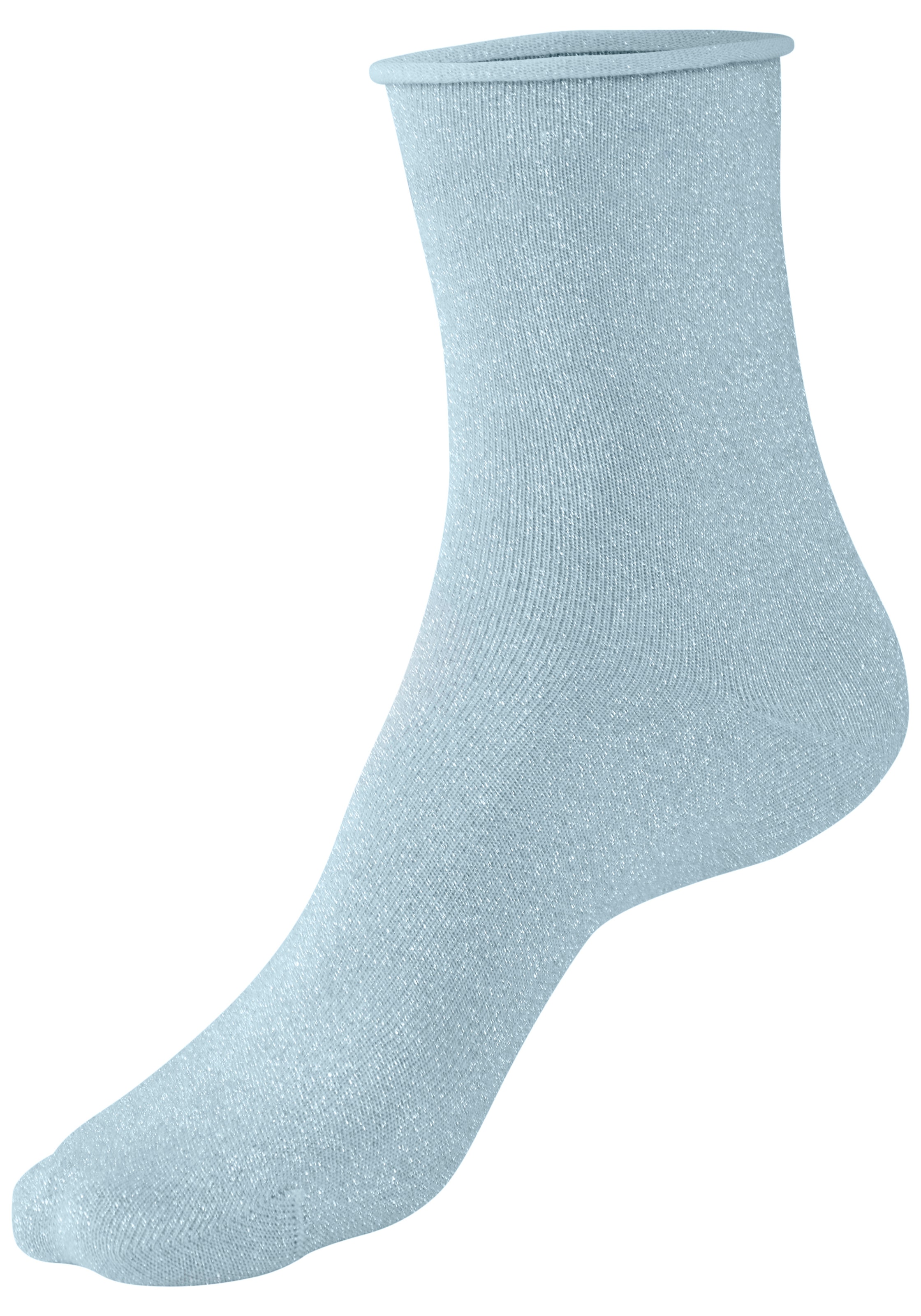Copenhagen Studios Chaussettes Paquet, 2 Couple tlg. avec fils métalliques scintillants