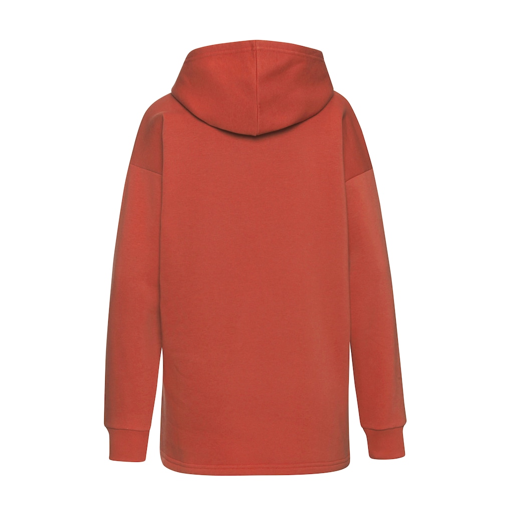 LASCANA Hoodie, Lounge-/Kapuzenpullover mit Print vorne, Loungewear