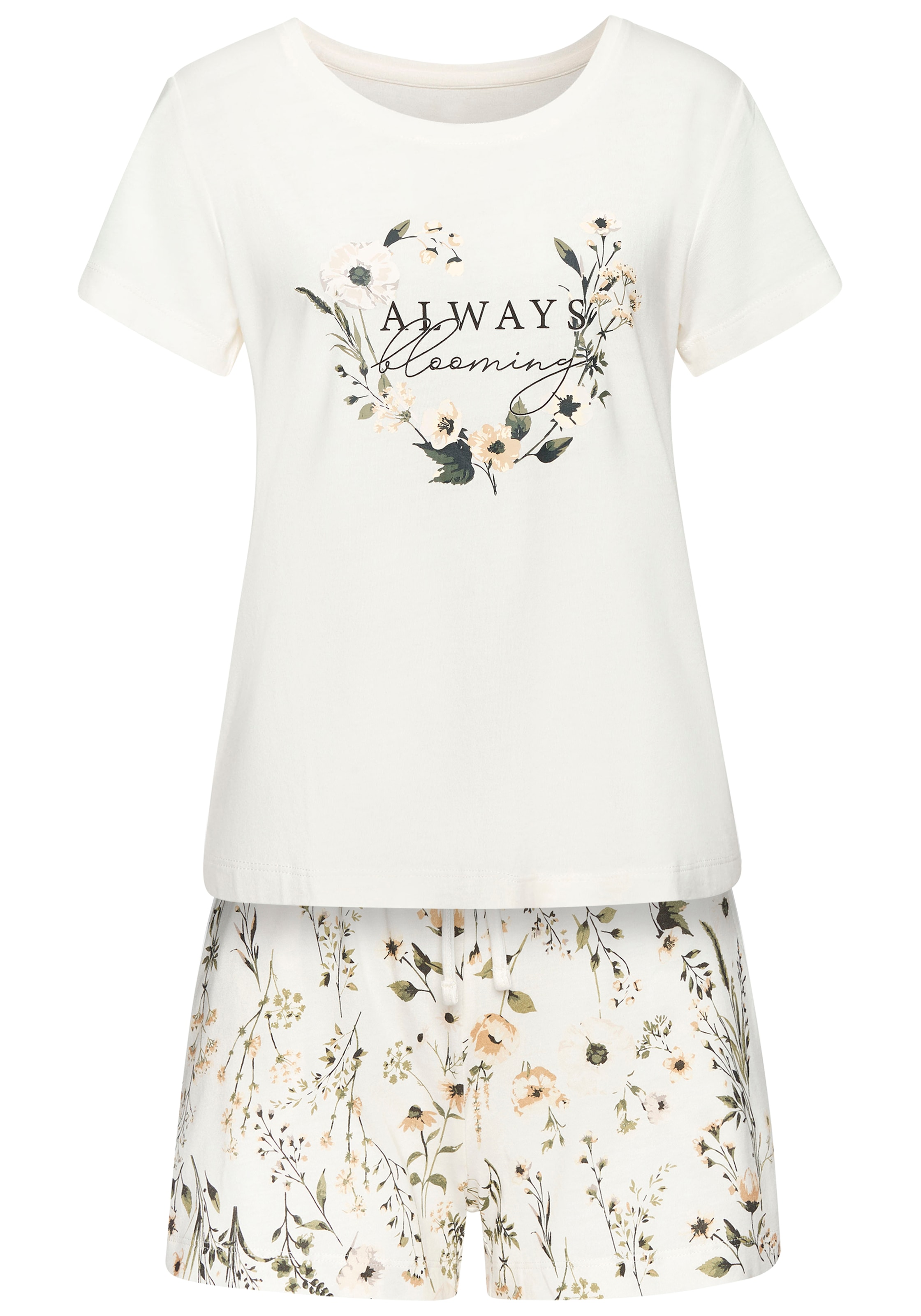 LASCANA Shorty 2 tlg. mit schönem Blumenmuster