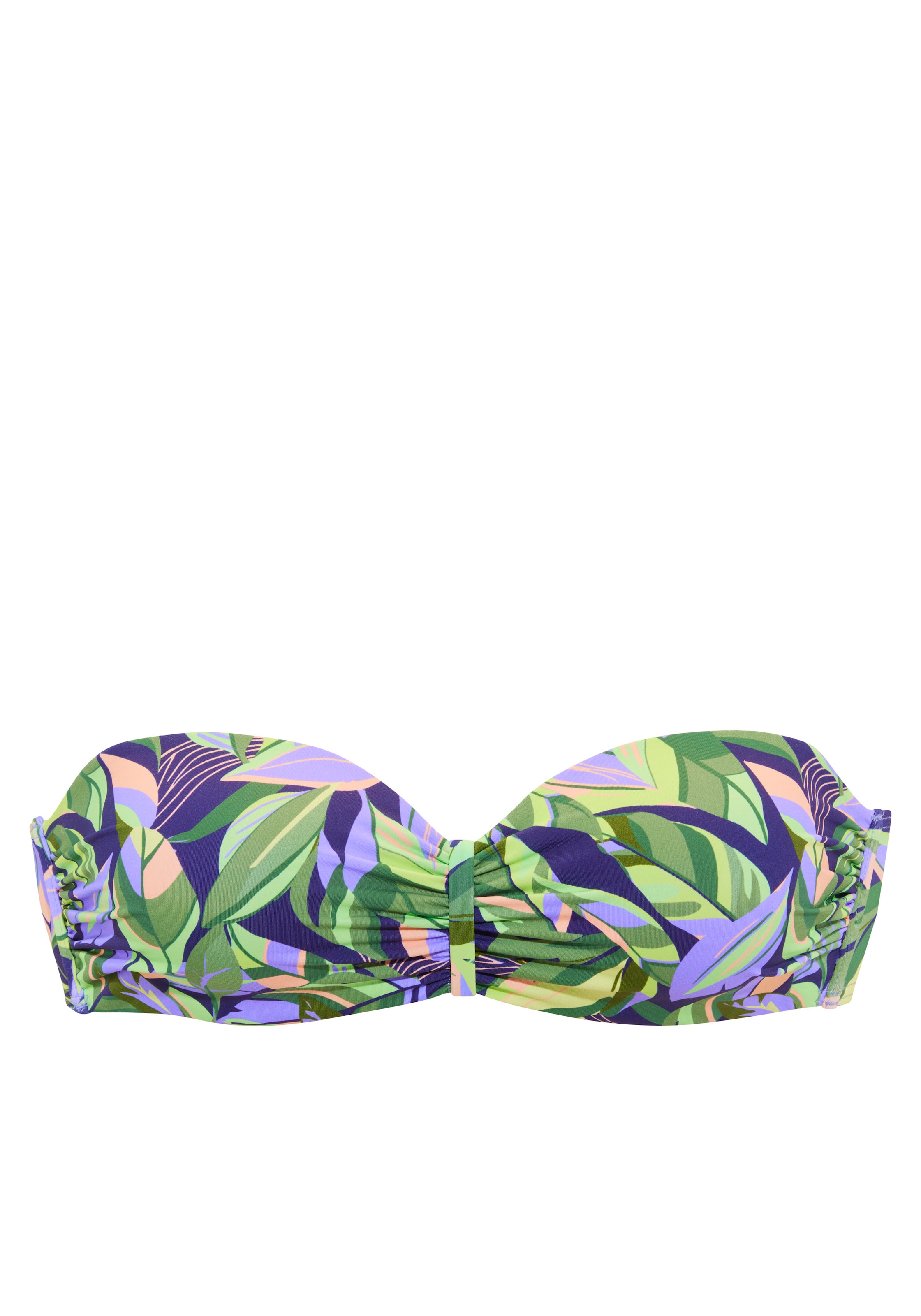 s.Oliver Bügel-Bandeau-Bikini-Top »Avin« mit modernem Allover-Print