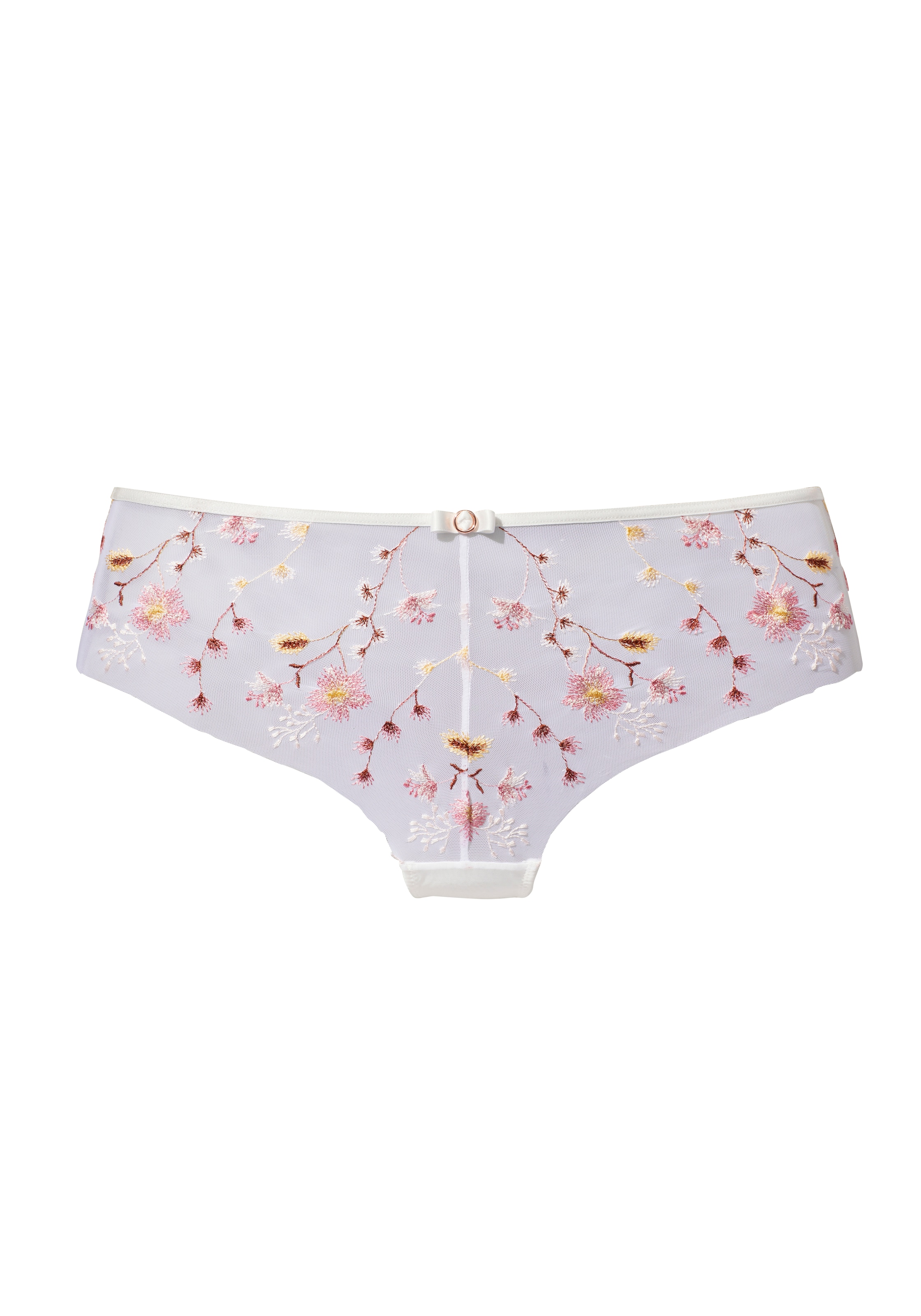 LASCANA Panty, mit hübscher Blumen-Stickereispitze