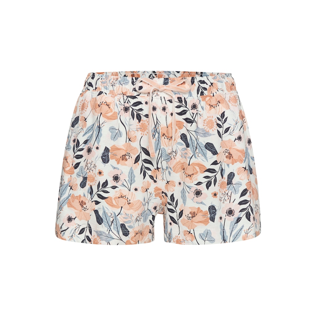 Vivance Dreams Pyjamashorts, mit Allover-Druck