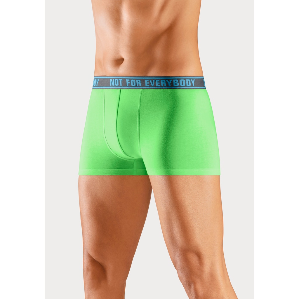 Bruno Banani Boxer »Boxershorts für Herren«, (Packung, 4 St.), mit Schriftzug im Bund