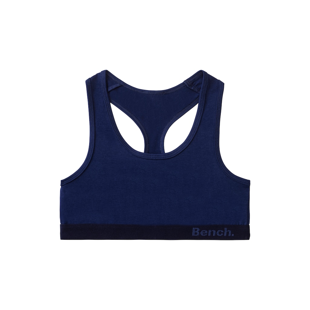 Bench. Set: Bustier, (4 tlg., mit Panty), mit tonigem Zebramuster