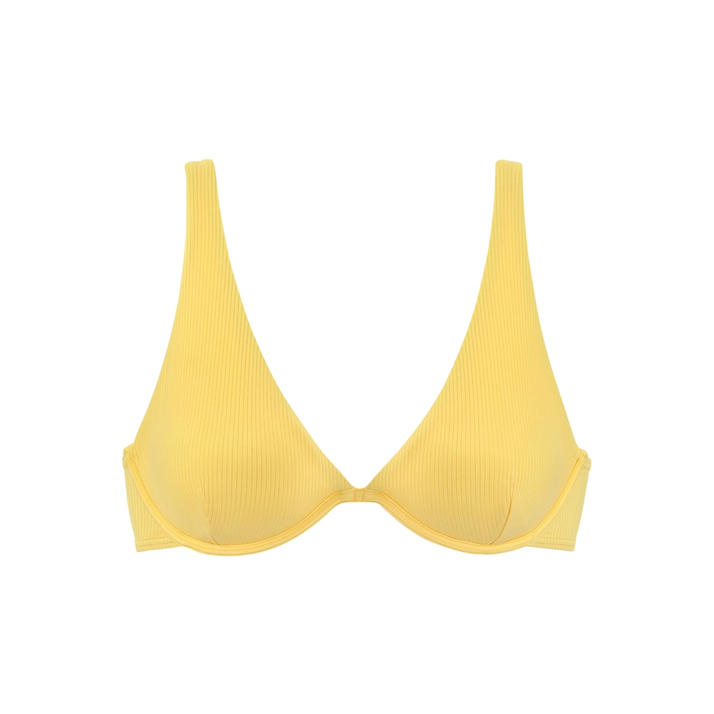 Venice Beach Bügel-Bikini-Top »Lucky«, aus gerippter Strukturware