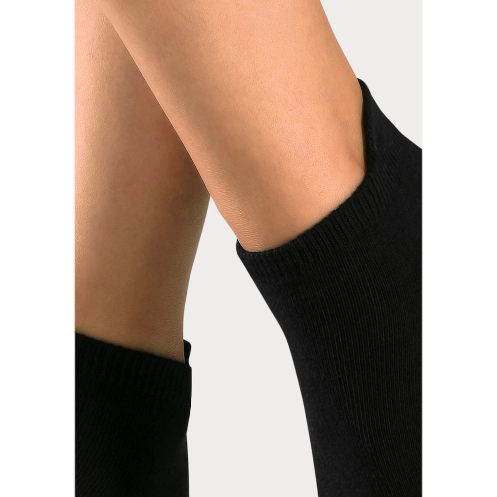 H.I.S Sneakersocken, (Packung, 8 Paar), mit verlängertem Bündchen hinten