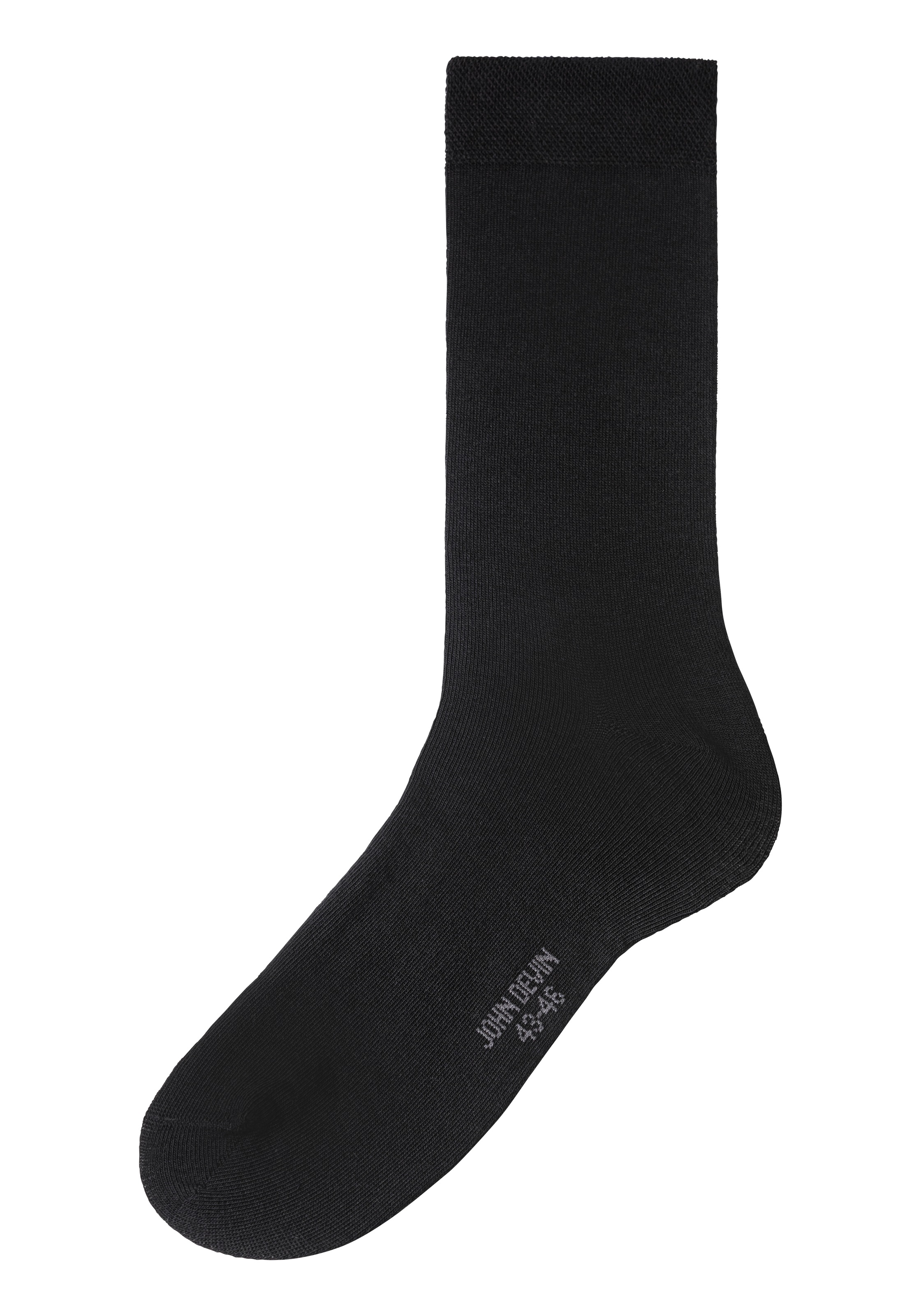 John Devin Chaussettes d'affaires Packung, 6 cuis tlg. lange Form, wertig in Box verpackt