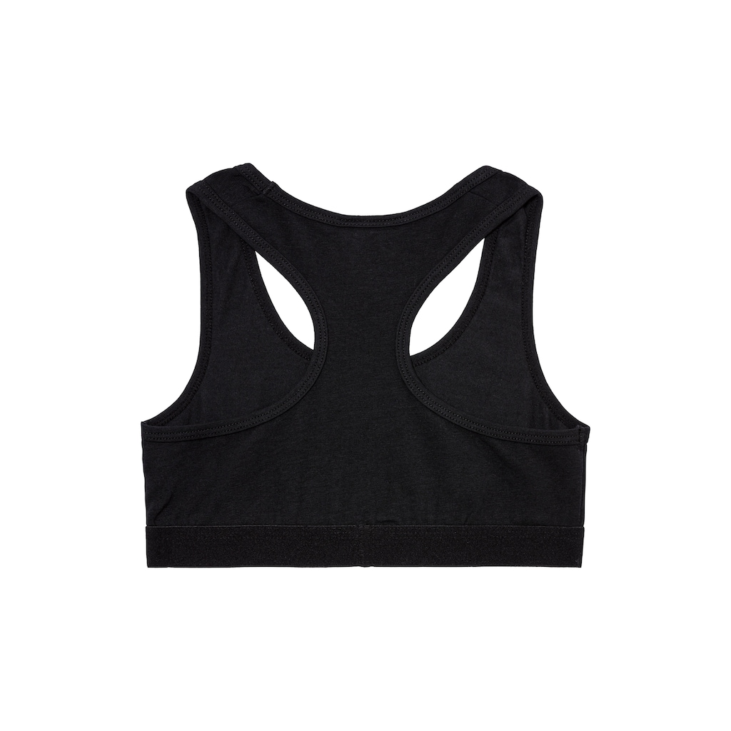 Bench. Bustier, im sportlichen Look mit Ringerrücken