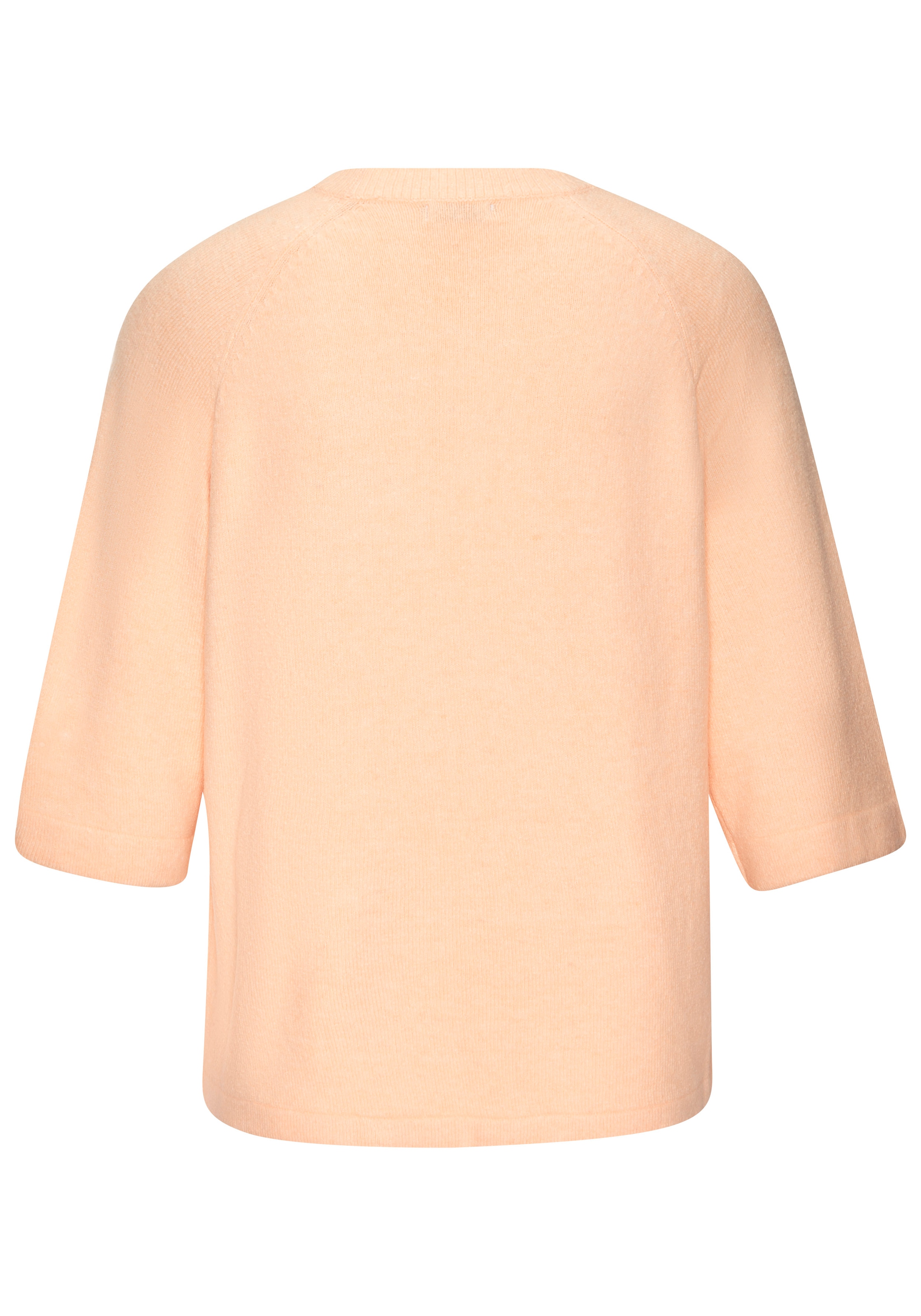 Vivance Pull à manches courtes mit weiten Ärmeln, lockere Passform, Strickpullover, Basic, casual