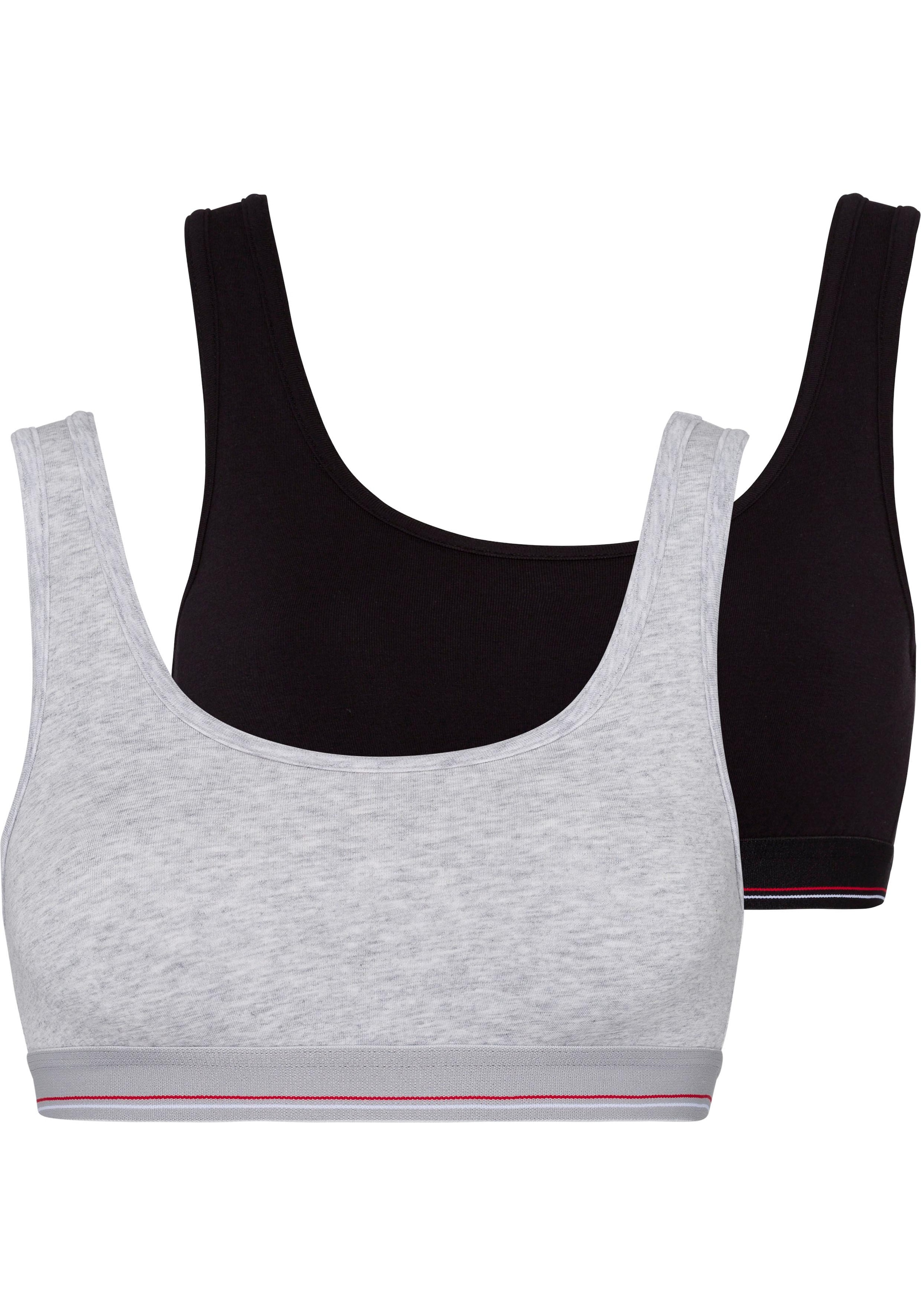 H.I.S Bustier 2 Stück, aus elastischer Baumwoll-Qualität