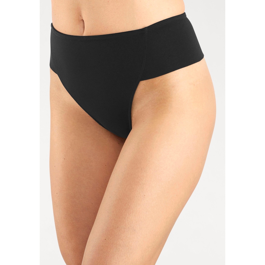 petite fleur Formstring, (3er-Pack), Bodyforming Slip aus elastischer Baumwolle