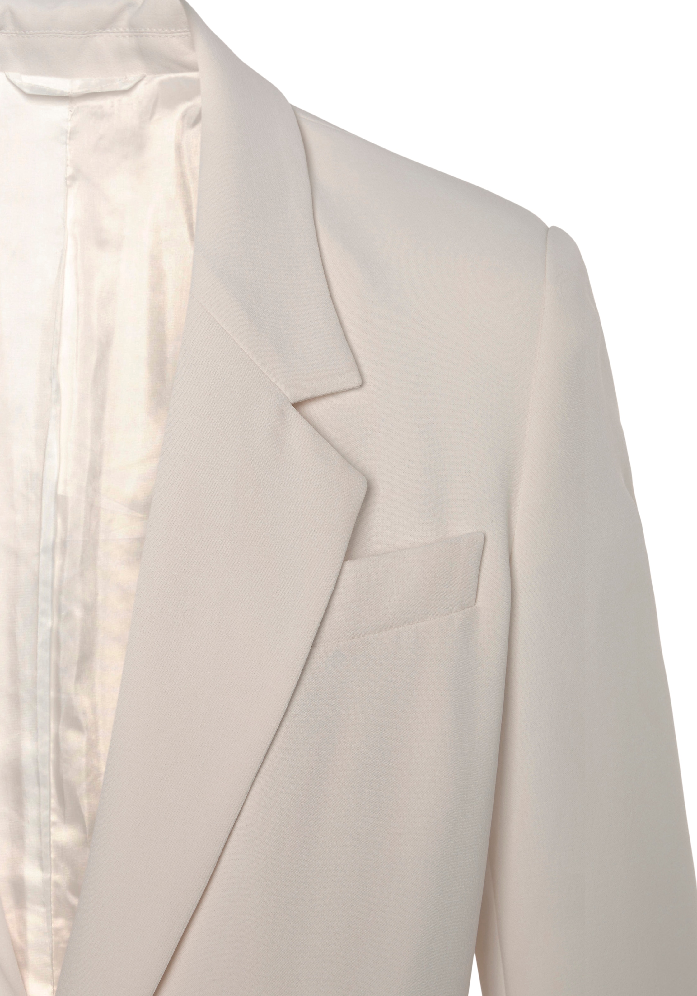 LASCANA Longblazer, mit Reverskragen und Schlitz hinten, Damenblazer, elegant-chic