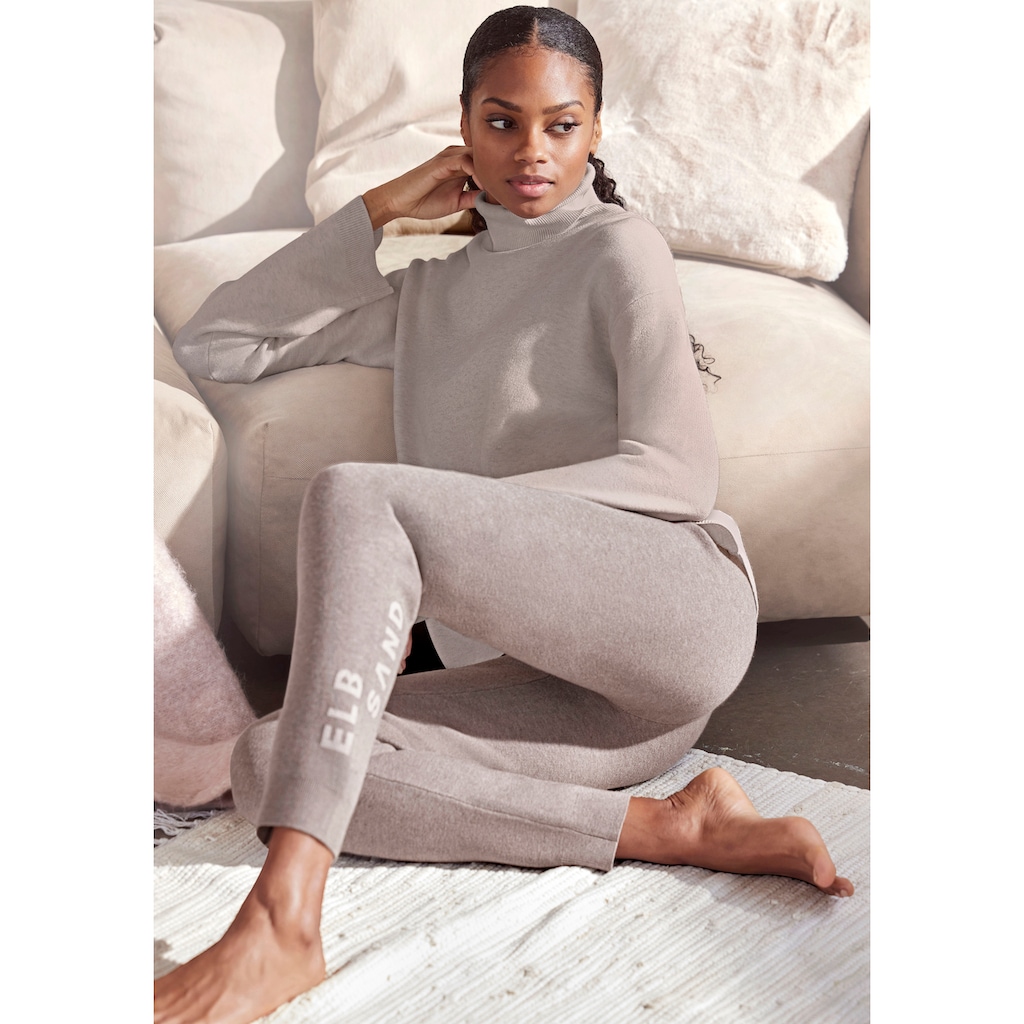 Elbsand Sweater, Rollkragenpullover aus hochwertigem Strick, Loungewear
