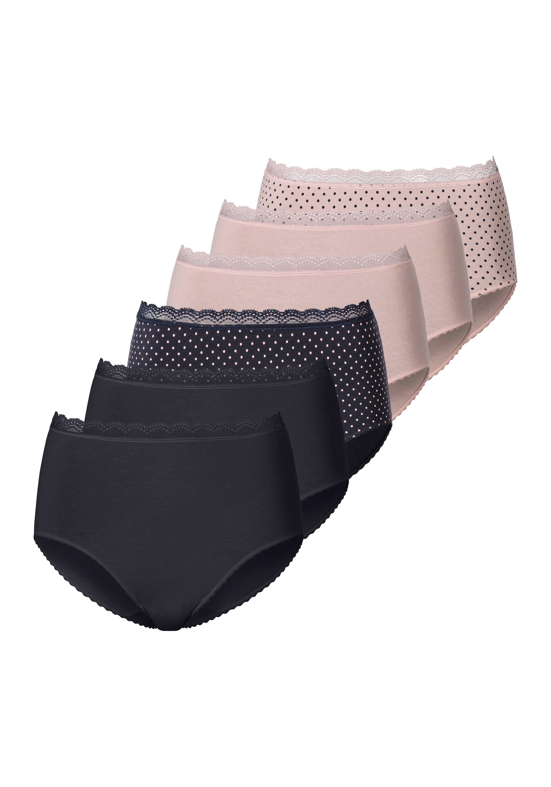 Vivance Taillenslip Packung, 6 Stk. angenehm elastische Qualität