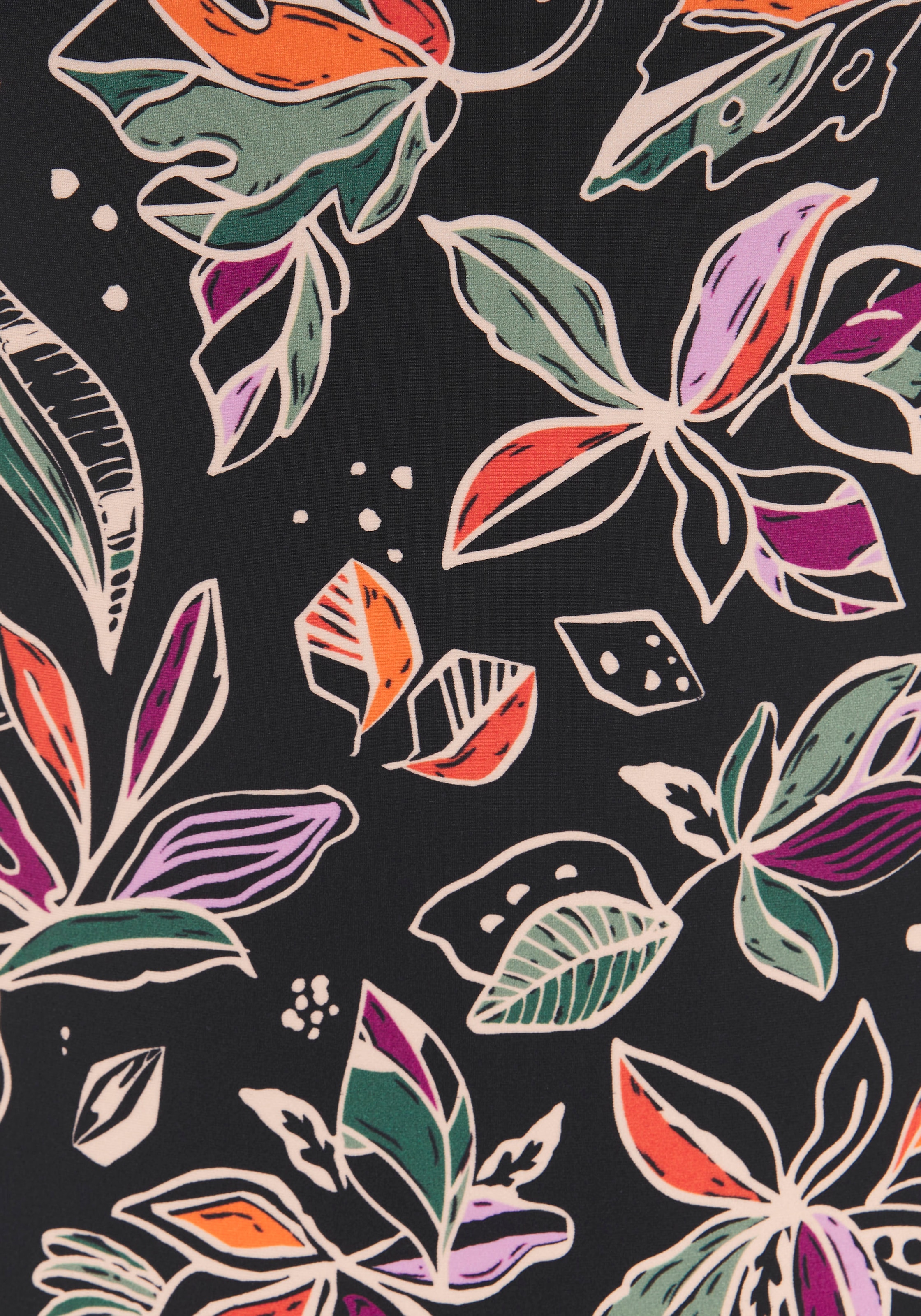 Buffalo Badeanzug »Whoopi« mit modernem Blätterdruck