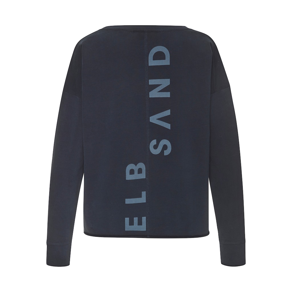 Elbsand Sweatshirt »Raina«, mit Logoprint am Rücken, sportlich-casual