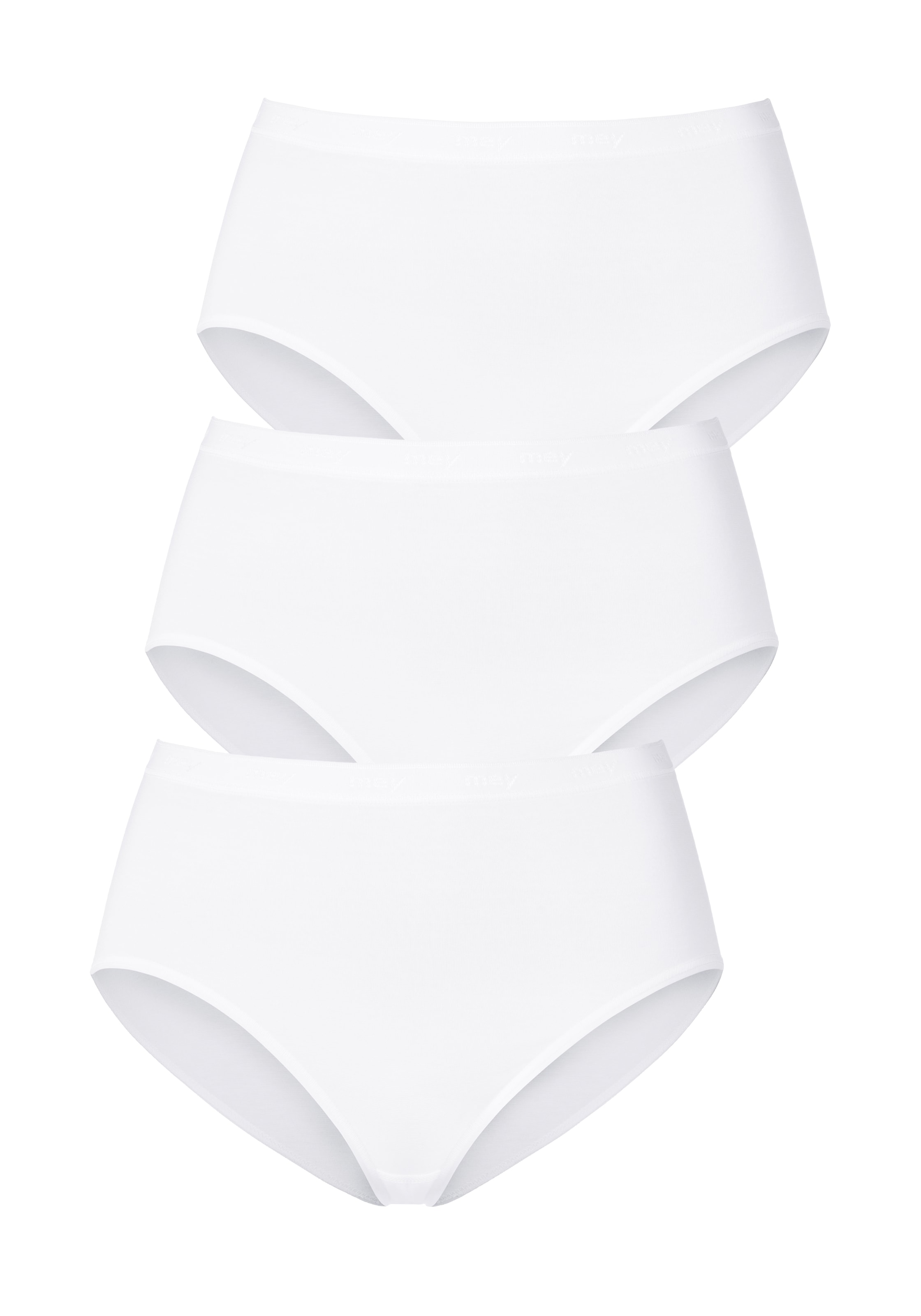 Mey Taillenslip »Best of« Packung, 3 Stk. mit hoher Leibhöhe für eine bequeme Passform