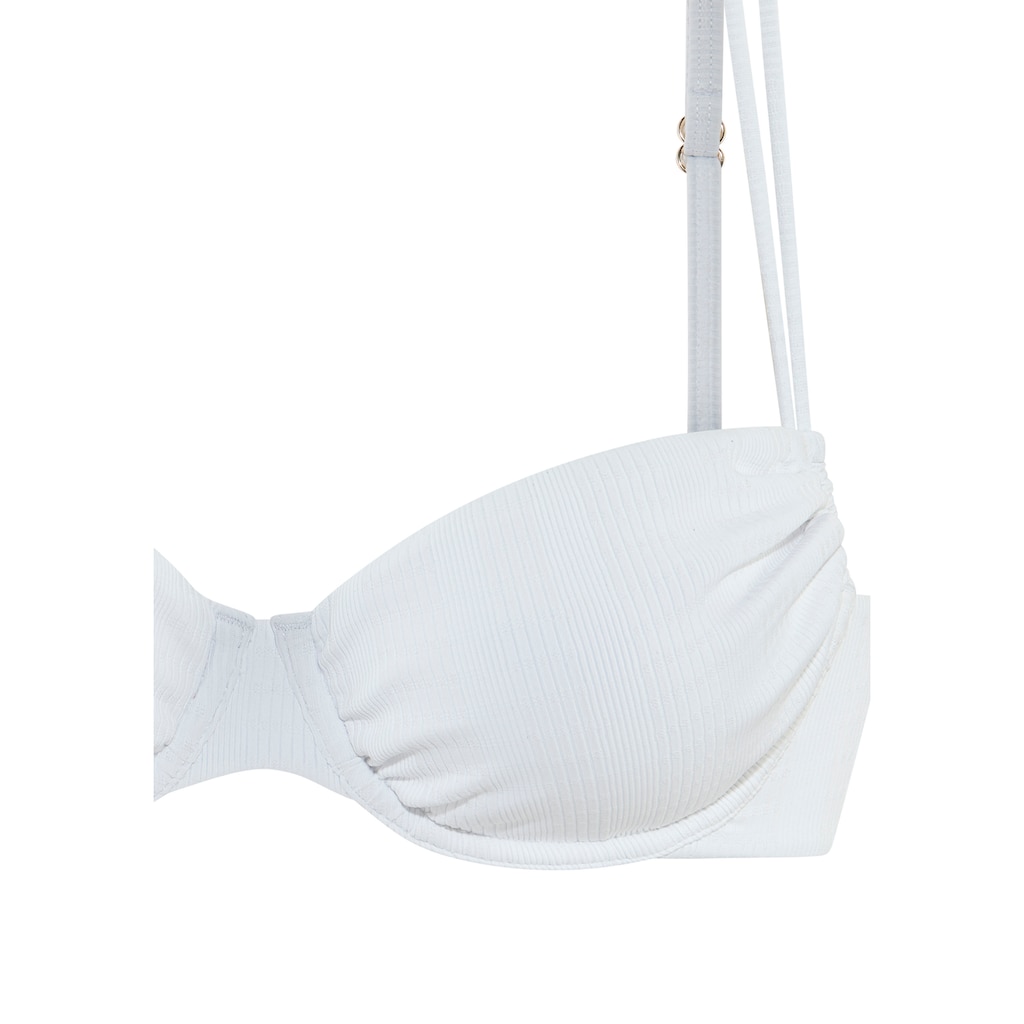 Copenhagen Studios Bügel-Bandeau-Bikini-Top »Nela«, mit Doppelträgern