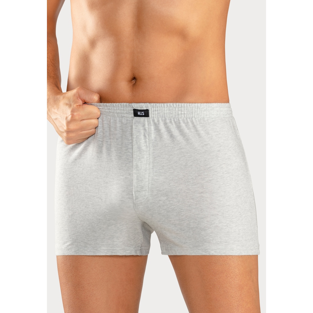 H.I.S Weiter Boxer, (Packung, 2 St.), aus weicher Single Jersey Ware