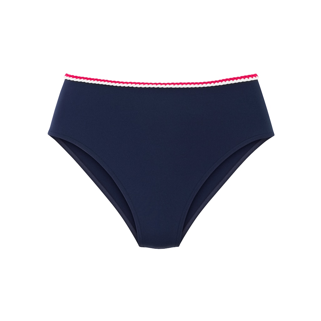 s.Oliver Bikini-Hose »Junis«, mit geflochtenen Details