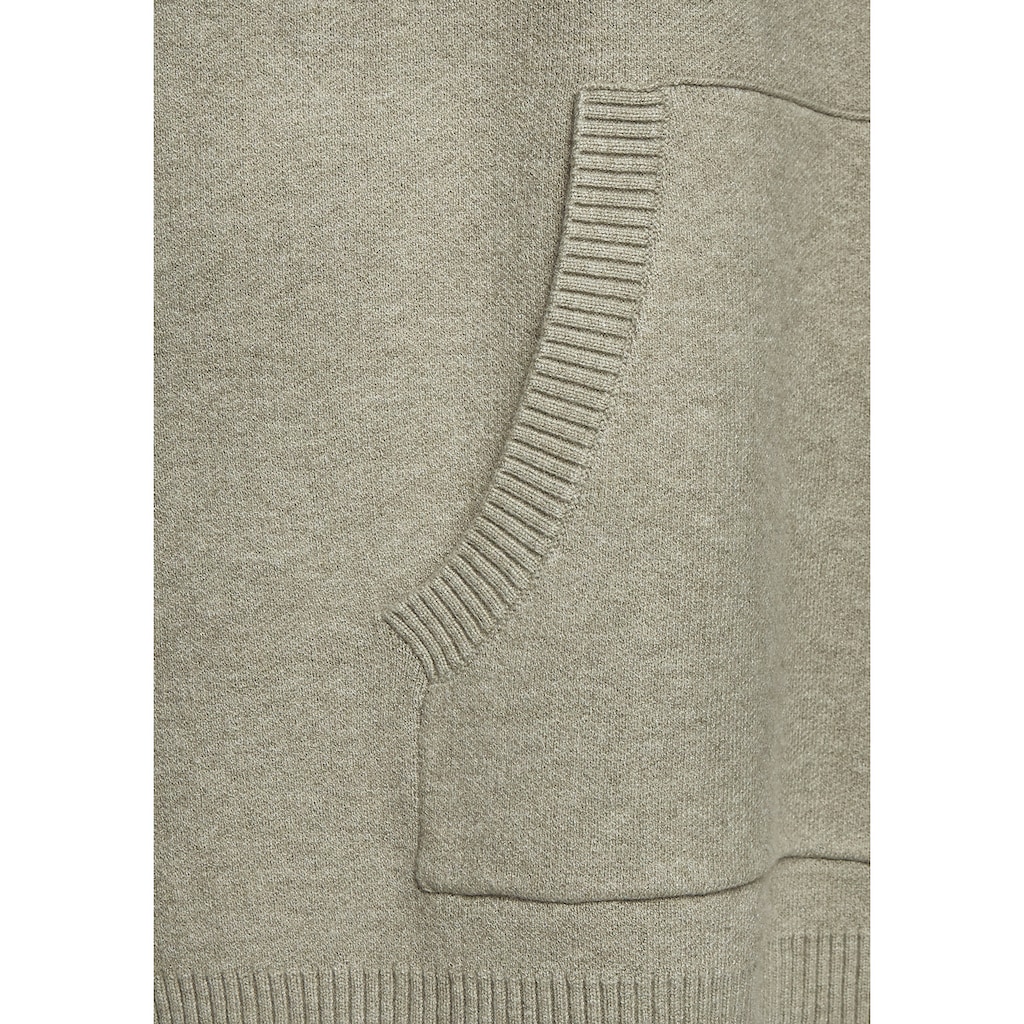 Elbsand Hoodie, aus hochwertigen Strick