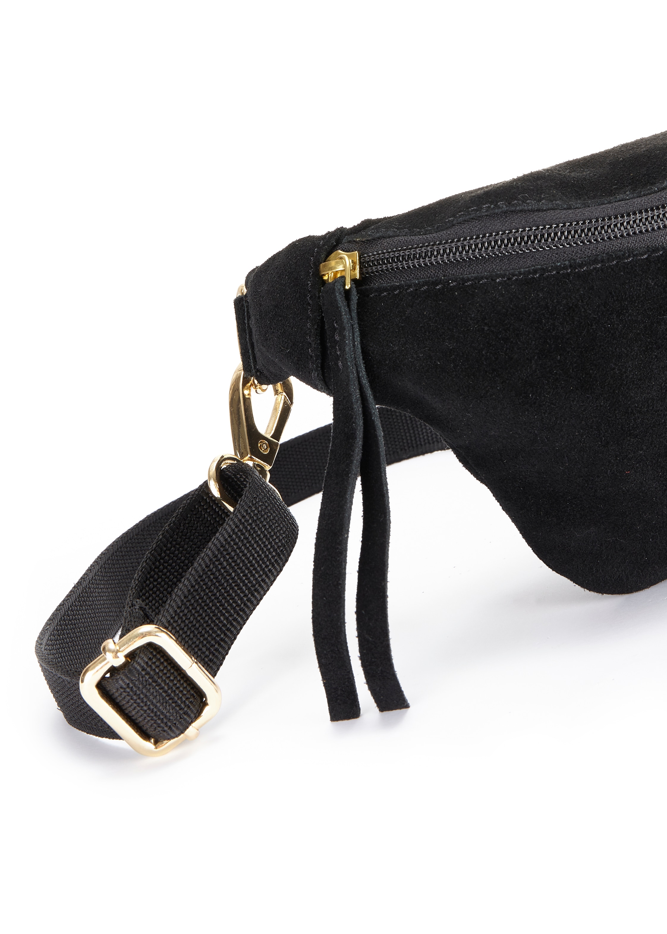 Elbsand Bauchtasche »Umhängetasche«, aus Leder, Brusttasche, Schultertasche, Crossbody Bag