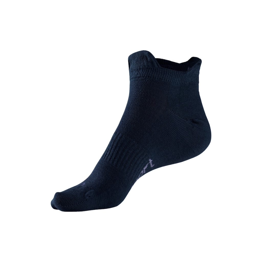 Bench. Sneakersocken, (Packung, 6 Paar), mit feiner Mesh Konstruktion und Mittelfussgummi