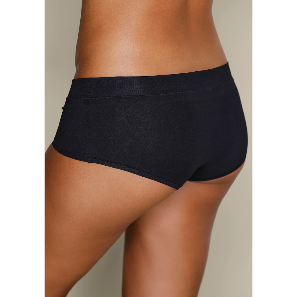 Copenhagen Studios Panty »mit Logodruck am Bund«, (3er-Pack), aus softer Bio-Baumwollqualität