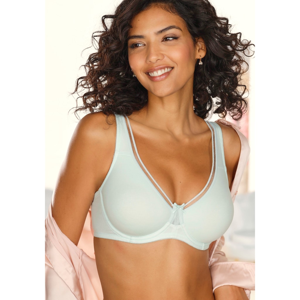 petite fleur Minimizer-BH, aus Baumwolle mit nahtlosen Cups, Basic Dessous