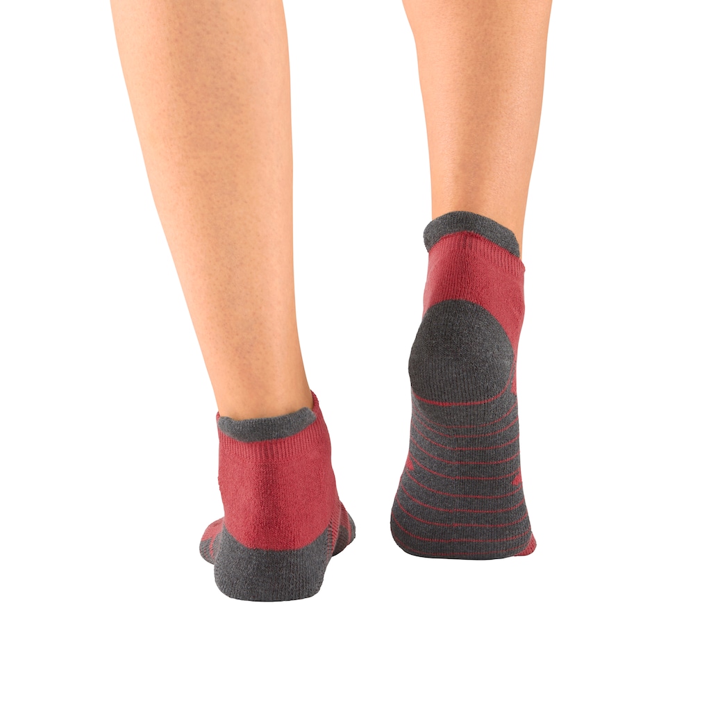 LASCANA ACTIVE Sneakersocken, (Packung, 6 Paar), mit weicher Frotteesohle