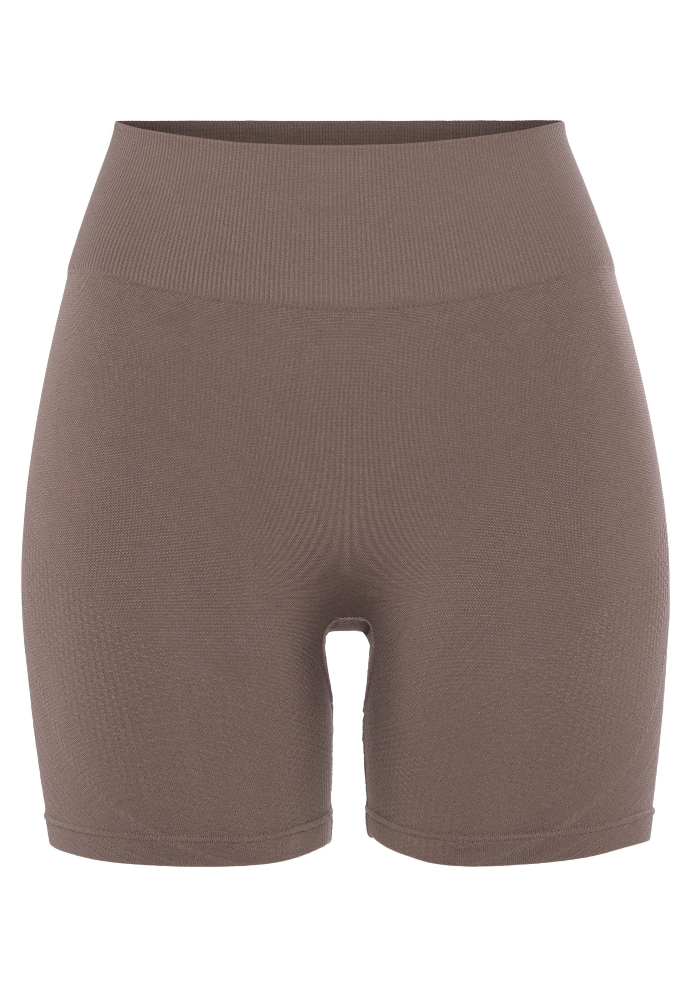 LASCANA Funktionsshorts »Po Push Up«, mit Rippstruktur und Shapingeffekt, Sportshorts