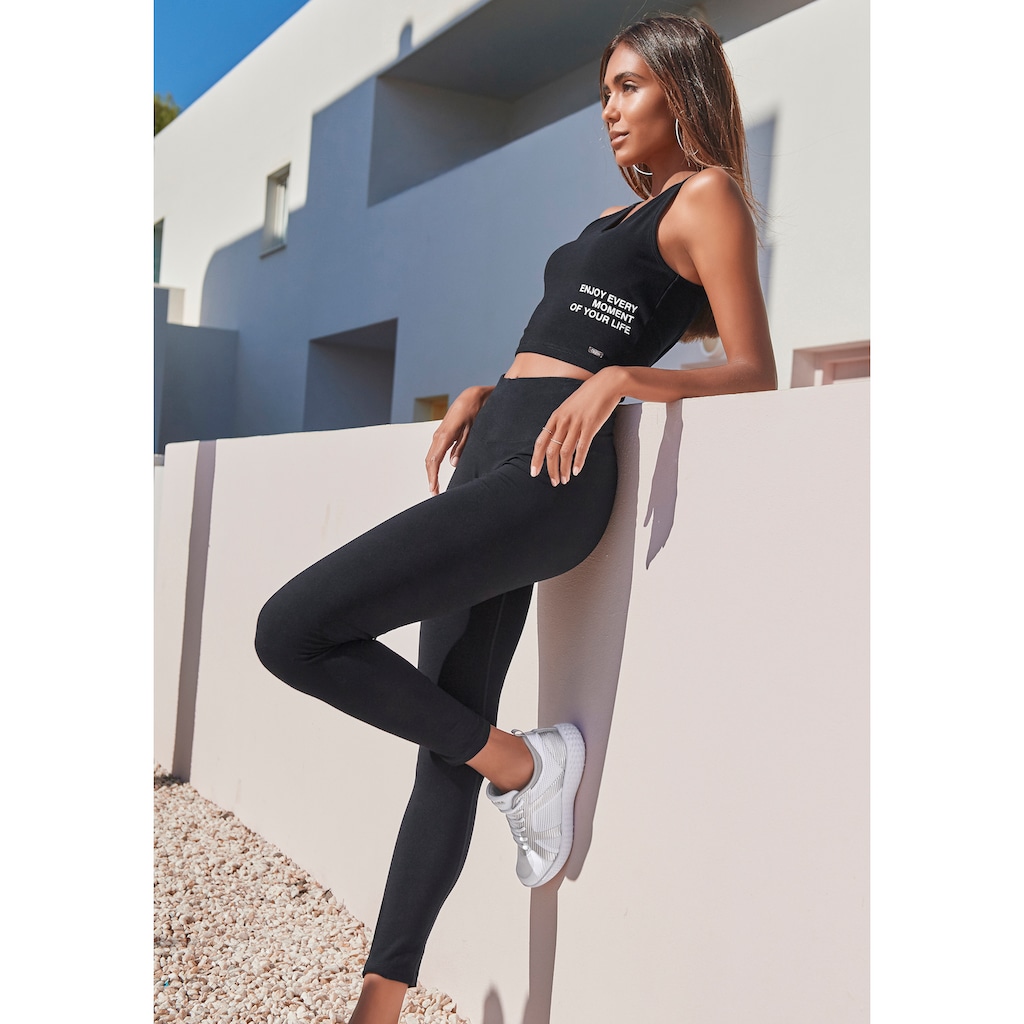 Buffalo Tanktop, mit Statement Druck