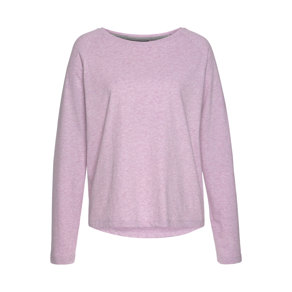 Elbsand Longsleeve »Tira«, mit Logodruck hinten, Langarmshirt, sportlich-casual