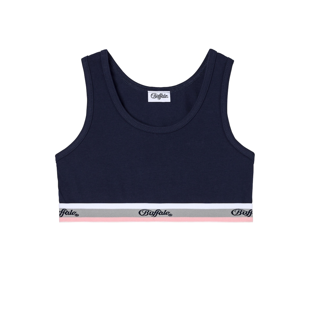Buffalo Set: Bustier, (Packung, 4 tlg., mit Panty), klassisch in schlichtem Design