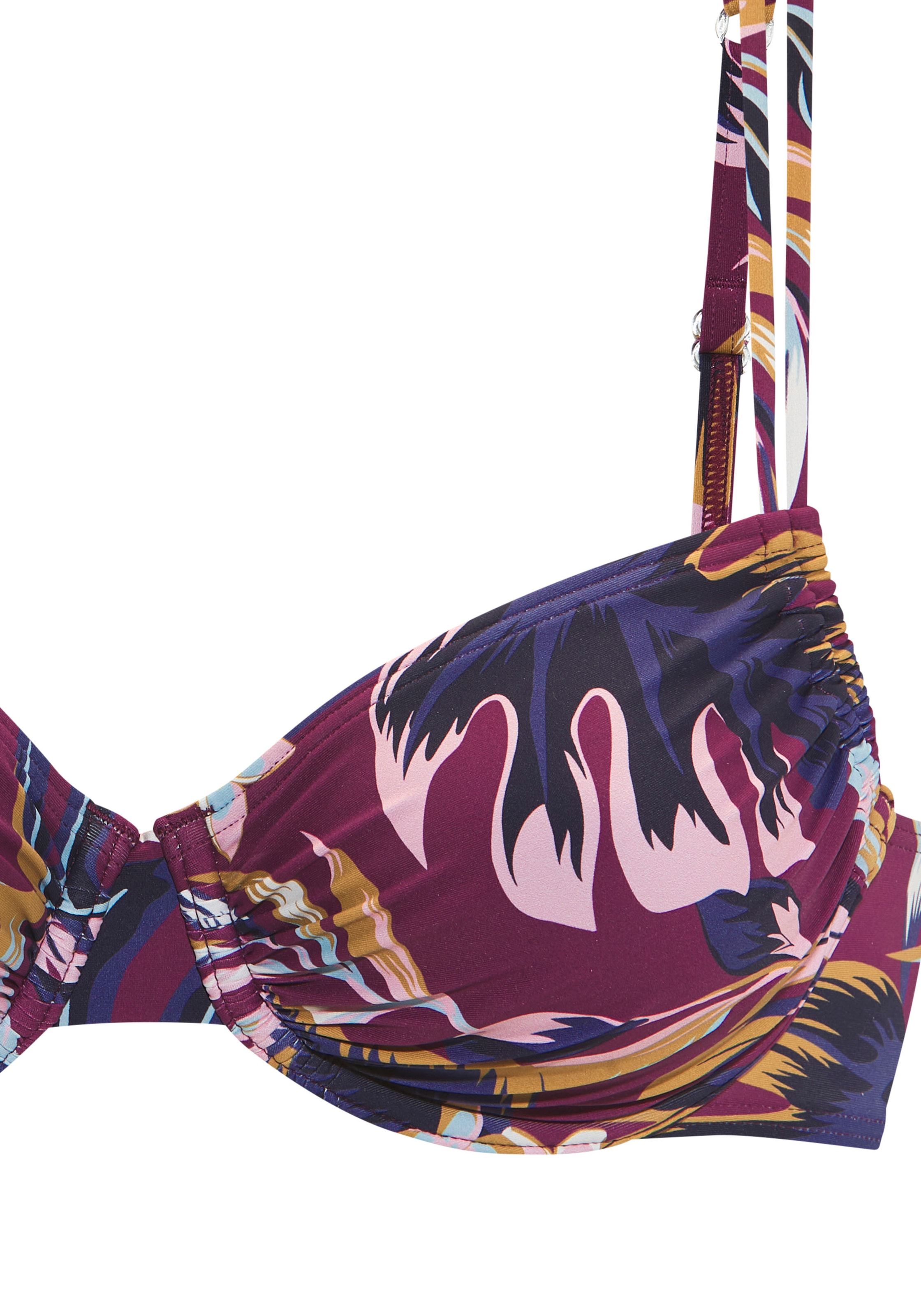 LASCANA Bügel-Bikini-Top »Odetta« im floralen Design