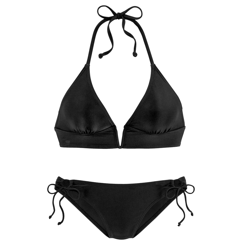 Vivance Triangel-Bikini, mit trendigem V-Ausschnitt