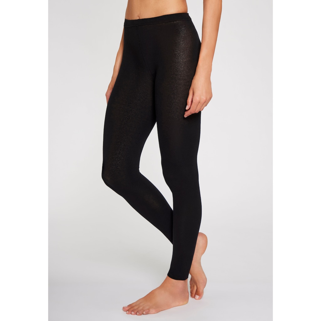 Lavana Strickstrumpfleggings, Thermosan, fein gestrickt, weich und elastisch